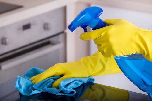 Waste handling and governing law sections in service terms